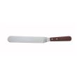 Winco TOS-9, Spatula with Offset, Wooden Handle, 8-3/8-inch x 1.5-inch Blade