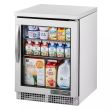 True TUC-24G-HC~FGD01, 24-Inch 1 Section Undercounter Refrigerator with 1 Right Hinged Glass Door