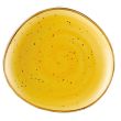 C.A.C. TUS-16-SFL, 10.37-Inch Porcelain Sunflower Dessert Plate, DZ