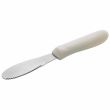 Winco TWP-31, Sandwich Spreader with 3.63x1.25-Inch Blade and White Polypropylene Handle, NSF