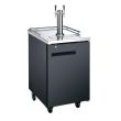 Coldline CDD-1 24-inch Refrigerated Direct Draw Beer Dispenser with 1 Spout, 6.5 Cu.Ft.