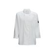 Winco UNF-5WS, White Universal Fit Chef Jacket, Small