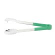 Winco UTPH-12G, 12-Inch Utility Tong with Polypropylene Green Handle
