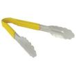 Winco UTPH-9Y, 9-Inch Utility Tong with Polypropylene Yellow Handle