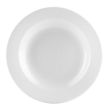 C.A.C. UVS-3, 10 Oz 8.87-Inch Porcelain Rim Soup Plate, 2 DZ/CS
