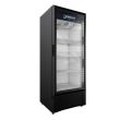 Omcan VR12, 25-inch Countertop Glass Swing Door Merchandising Refrigerator, 11.5 Cu.Ft