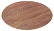 Yanco WD-312 12-Inch Melamine Wooden Look Round Tray, DZ