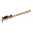 Thunder Group WDВЅ020H, 20-Inch Heavy Duty Wire Brush with Scrapper