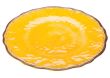Winco WDM001-602, 11-Inch Dia Ardesia Lusia Melamine Hammered Plate, Yellow, 24/CS