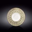 Wilmax WL-667125/A, 9.5-Inch Beige Porcelain Deep Plate, 18/PACK