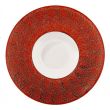 Wilmax WL-667226/A, 10.5-Inch Red Porcelain Deep Plate, 12/PACK