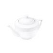 Wilmax WL-880110/A, 30 Oz White Porcelain Teapot, 18/PACK