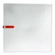 Miya X14015, 8.25" Square White Plate, 24/CS