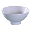 Yanco OK-5705 10 Oz 4.75x2.5-Inch Osaka Melamine Round White Rice Bowl, 60/CS