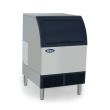 Atosa YR140-AP-161 Undercounter Ice Maker with 88 lb Storage Bin, Half-Diced Cube, 142 lbs/Day