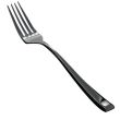 Winco Z-IS-06, Cadenza Isola Extra Heavyweight Salad Fork, 18/10 Stainless Steel, Mirror Finish, 12/CS
