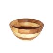 Wilmax ZG-660706, 6-Inch Acacia Wood Stackable Round Bowl, 36/CS