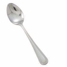 Winco 0005-03, Dots Heavyweight Dinner Spoon,18/0 Stainless Steel, Mirror Finish, 12/Pack
