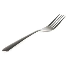 Winco 0082-05, Windsor Medium Weight Dinner Fork, 18/0 Stainless Steel, Vibro Finish, Clear View 24/Pack