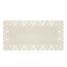 SafePro 1014LD 10x14-Inch White Floral Lace Paper Doilies, 1000/CS