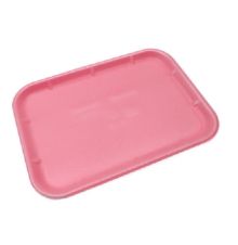 CKF 1014P, 10x14-Inch Pink Foam Meat Trays, 100/PK