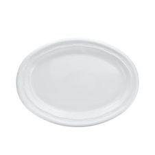 Dart 11PRWF 11-Inch Famous Service Round White Impact Plastic Platter, 500/CS