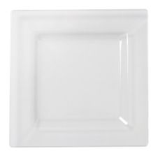 Fineline Settings 1604-CL, 4.5-inch Solid Squares Clear Cocktail Plate, 120/CS