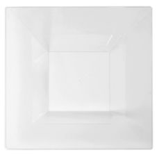Fineline Settings 1612-CL, 12 Oz Solid Squares Clear Square Bowl, 120/CS