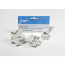 Ateco 1958, Star Sugar Paste Cutters, Set of 3