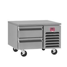 Southbend 20096SB, 96-Inch 4 Drawer Refrigerated Chef Base with Marine Edge Top