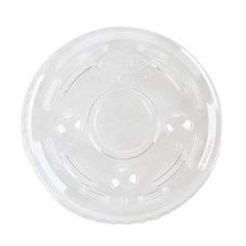 Dart PL200N Solo Ultra Clear Plastic Portion Container Lid, 2500/CS