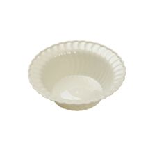 Fineline Settings 205-BO, 5 Oz Flairware Polystyrene Bone Dessert Bowl, 180/CS