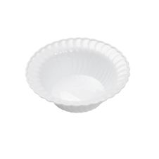 Fineline Settings 205-WH, 5 Oz Flairware Polystyrene White Dessert Bowl, 180/CS