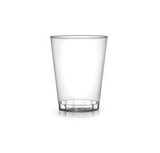 Fineline Settings 210950-CL, 2 Oz Savvi Serve Clear Plastic Shot Glasses, 400/CS