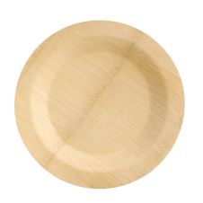 PacknWood 210BVNER11RD1, 11x0.55-Inch Bamboo Veneer Round Plate, 50/CS