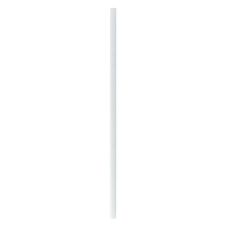 PacknWood 210CHP26WHW, 9.95x0.23-Inch Solid White Paper Straw Individually - Wrapped, 3000/CS