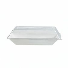 PacknWood 210ECODL1814, 7x5.25x1.3-Inch Clear PET Lid for 210ECOD1814, 100/CS