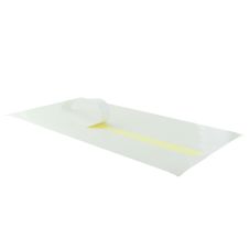 PacknWood 210LAP40B, 15.75-inch Long White Self-Adhering Paper Wrapper, 500/CS
