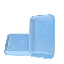 CKF 2BF, 8.25x5.75x0.75-Inch #2 Blue Foam Meat Trays, 500/PK (Discontinued)