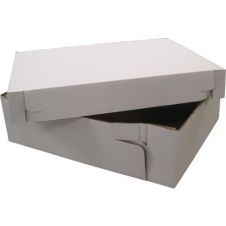 Vineland Packaging 2PC12126, 12x12x6-Inch 2-Piece Corrugated Cake Box, 25/CS