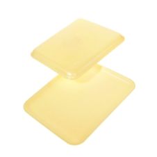 CKF 2SY, 8.25x5.75x0.5-Inch #2S Yellow Foam Meat Trays, 500/PK