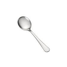 C.A.C. 3003-04, 5.87-Inch 18/0 Stainless Steel Continental Bouillon Spoon, DZ