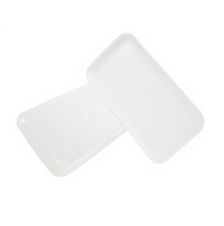 CKF 35SW, 10.37x5.5x0.5-Inch #35-5S White Foam Meat Trays, 500/PK