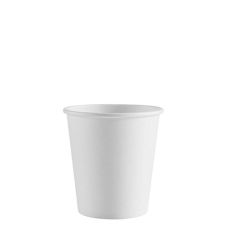 SafePro 374W 4 Oz White Coffee Paper Cups, 1000/Cs
