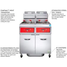 Vulcan 3VK45CF, Gas Multiple Battery Commercial Fryer