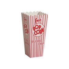 Winco 41047, 1.25 Oz Benchmark Popcorn Scoop Boxes, 100 Boxes/Pack