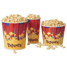 Winco 41446, 46 Oz Benchmark Popcorn Tub, 100/PK