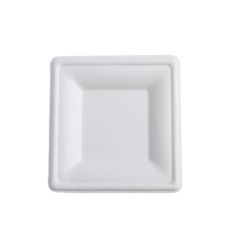 Fineline Settings 42SP06, 6-inch Conserveware Bagasse Square Plate, 500/CS