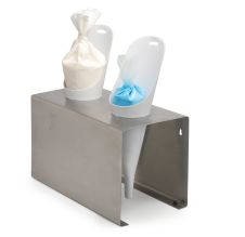 Ateco 4914, Decorating Bag Stand with 2 Cones
