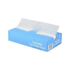 Handy Wacks EZ10C, 10x10-3/4-Inch Interfolded Medium Grade Dry Waxed Paper, 12x500-Piece Pack